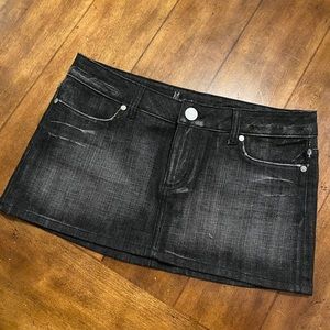 Marciano denim mini skirt